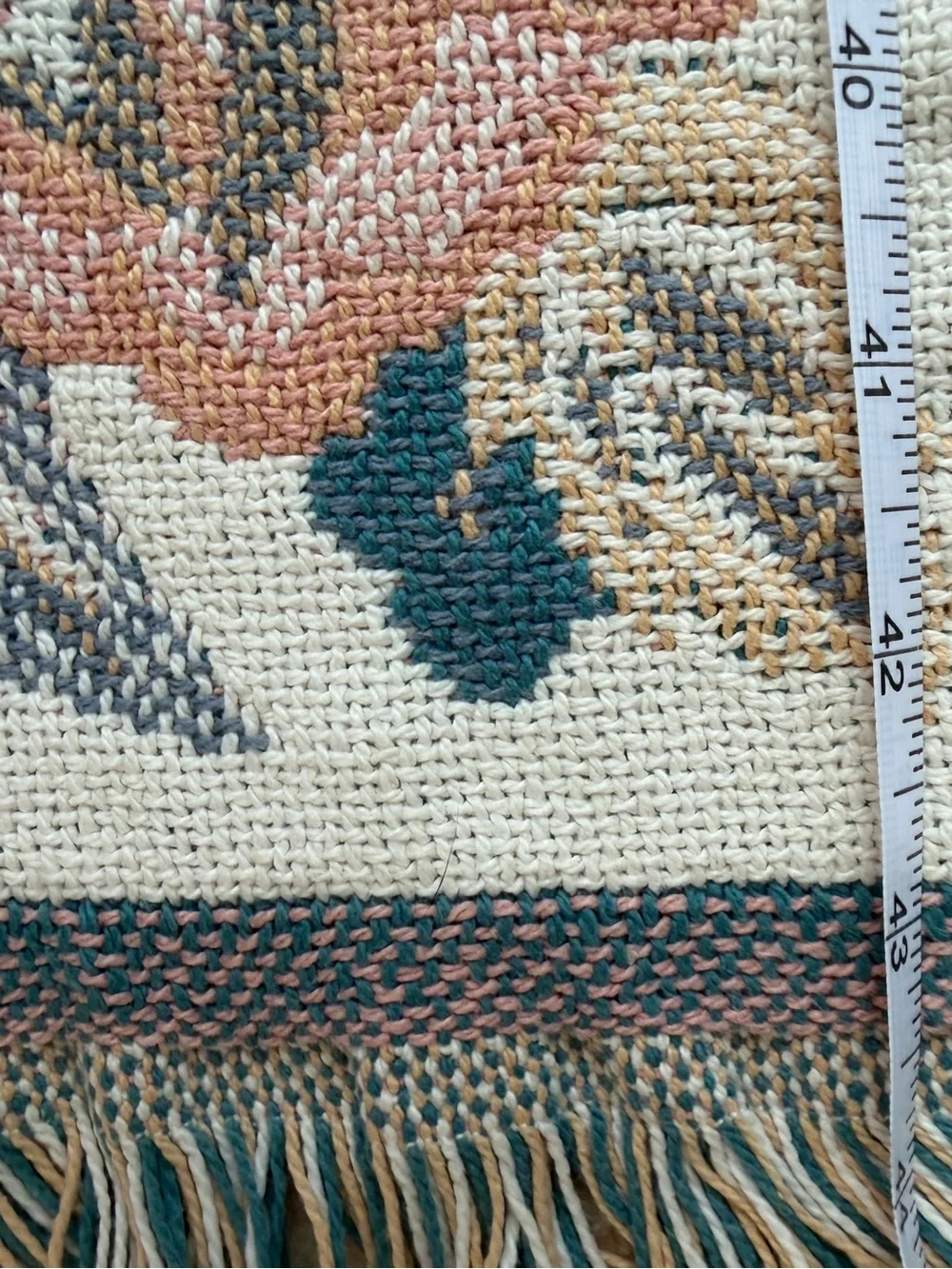 Cottagecore Vintage Croquette Tapestry Throw Blanket 45”x55”